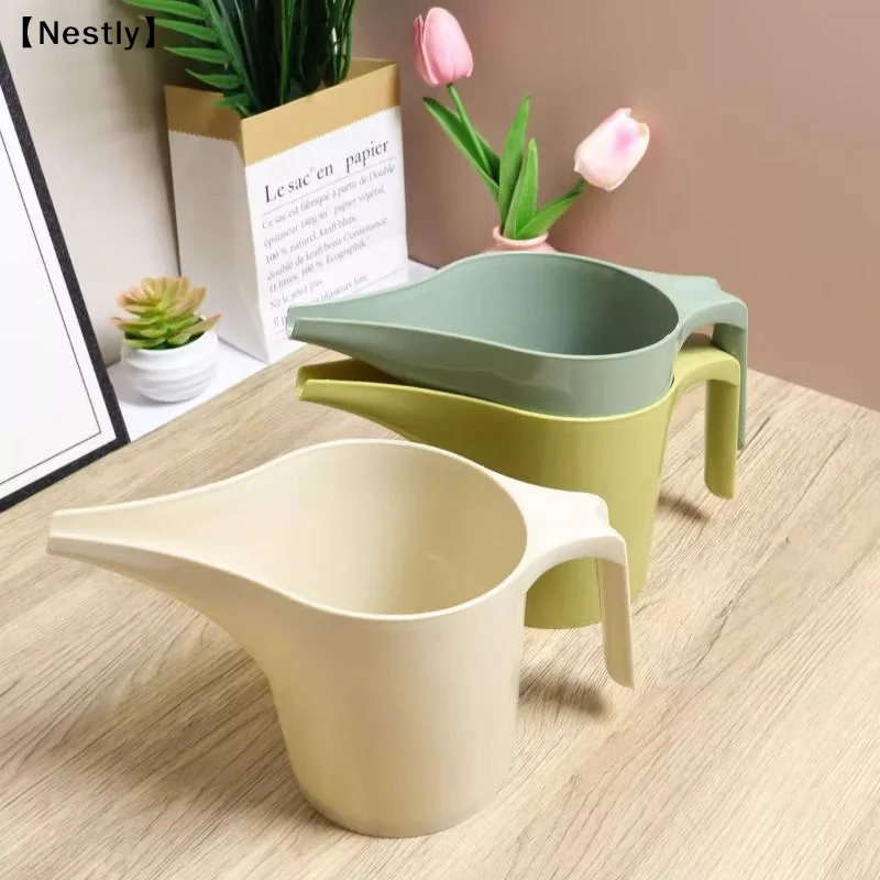 1pc Long Spout Watering Can - Ergonomic Handle,Plant Watering Tool For Garden And Outdoor Use,Pointed Nozzle Pot 〔Nest〕