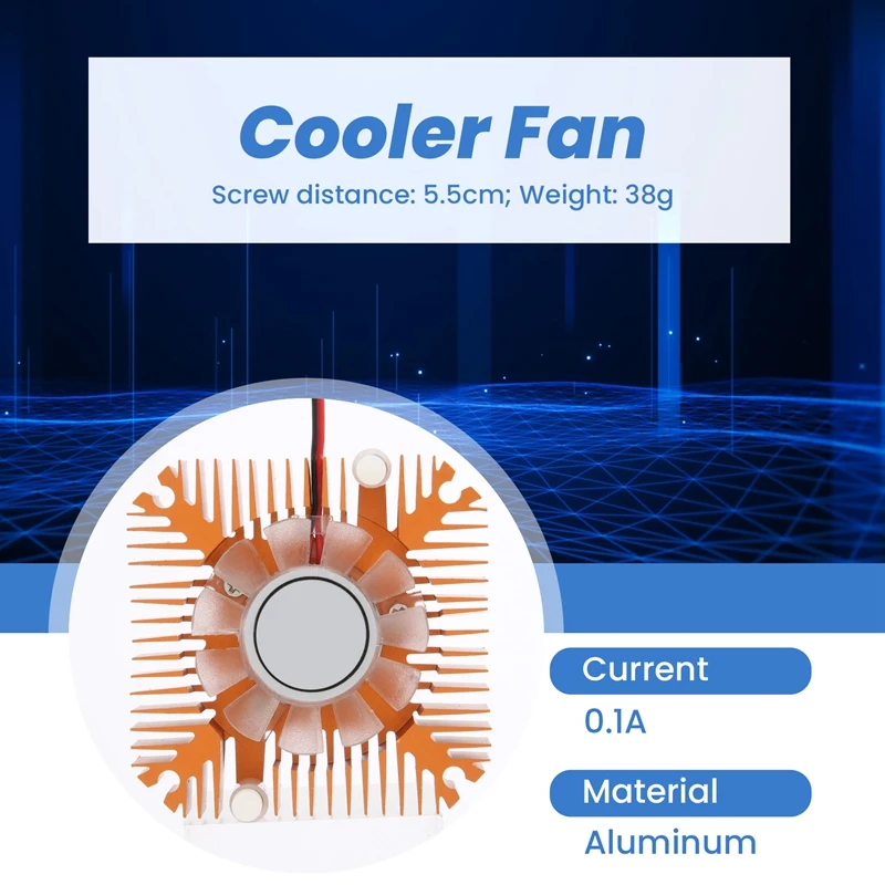 PC Computer Laptop CPU VGA Video Card 55Mm Cooler Cooling Fan Heatsink Promotion