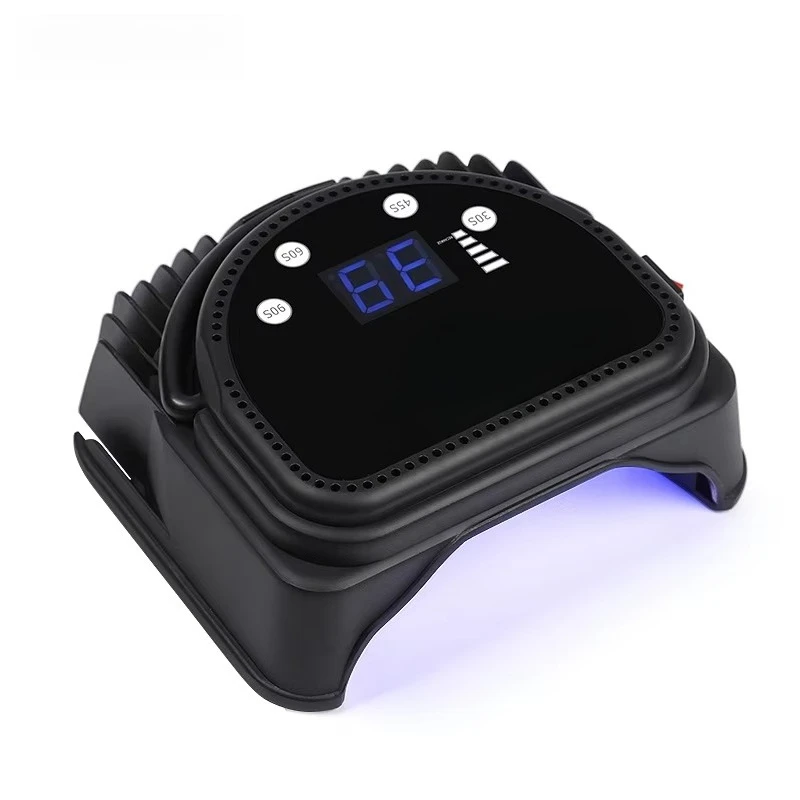 

LUGX Высококачественная профессиональная беспроводная портативная перезаряжаемая УФ/LED лампа для сушки ногтей 886s с OEM-логотипом, 66 Вт, оптом