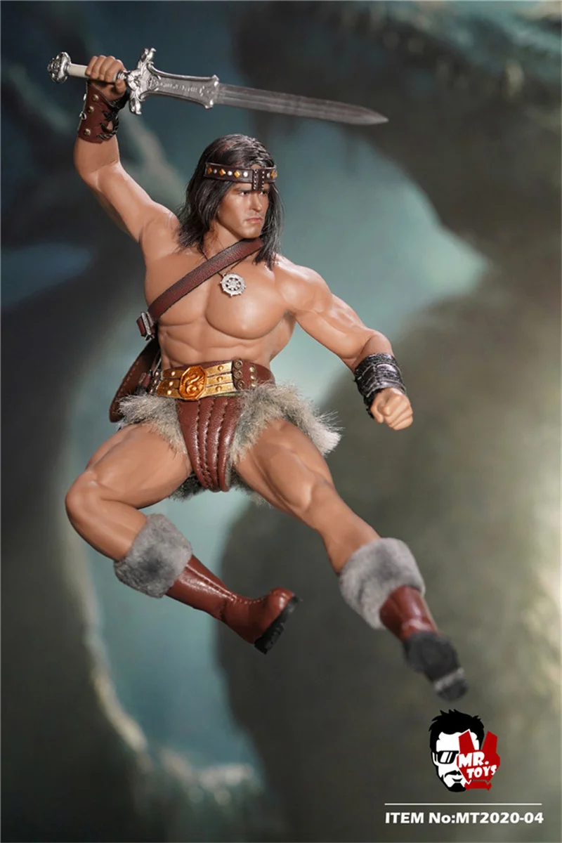 1/12 Arnold Conan Clothes Classic Adventure Fantasy Comics Warrior Suits Fit 6Inch Action Figure Model MR.TOYS MT2020-04