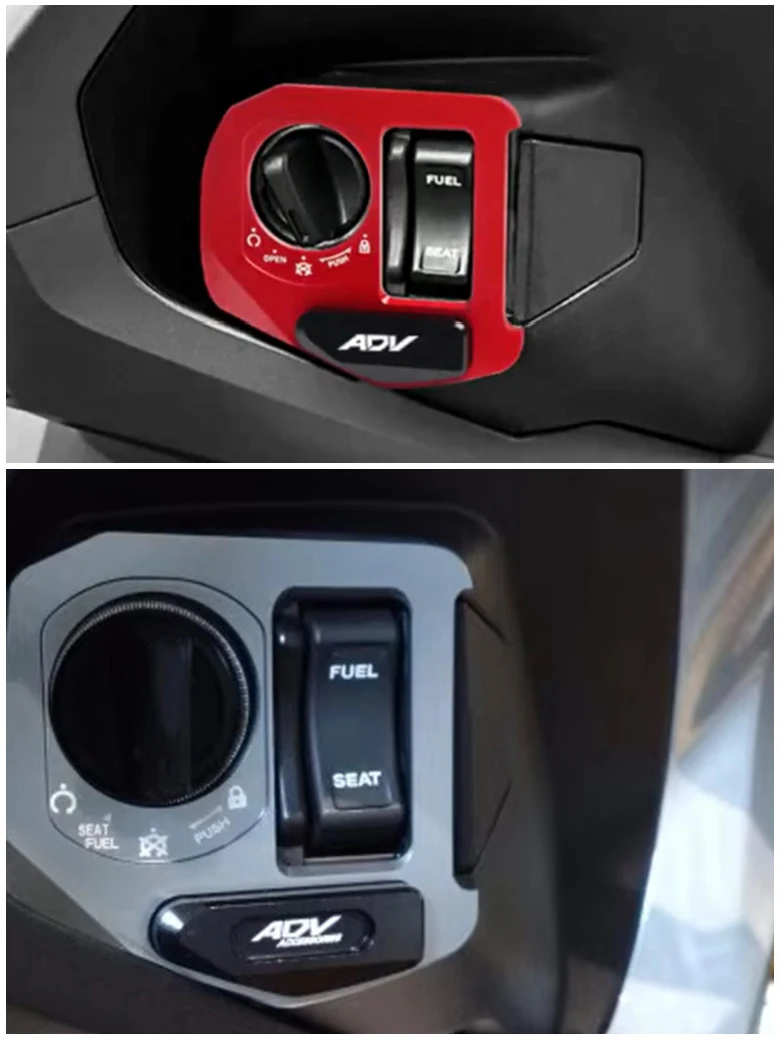 for Honda ADV160 ADV 160 high-quality modified motorcycle ignition switch cover electric lock button cover protector accessories