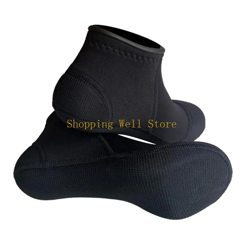 KX4B 3mm Diving Socks Neoprene Water Socks Outdoor Warm Socks for Water Sport Surfing