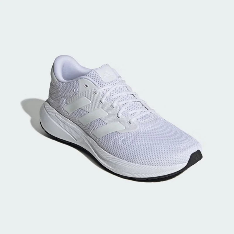 حذاء الجري Adidas خفيف الوزن ومريح للتدريب للرجال والنساء، حذاء جري جديد خفيف الوزن ومتين للمشي والرياضة اليومي، تصميم بسيط، لون أبيض، حذاء رياضي كاجوال متعدد الاستخدامات، طراز الزوجين Ih6101 #3