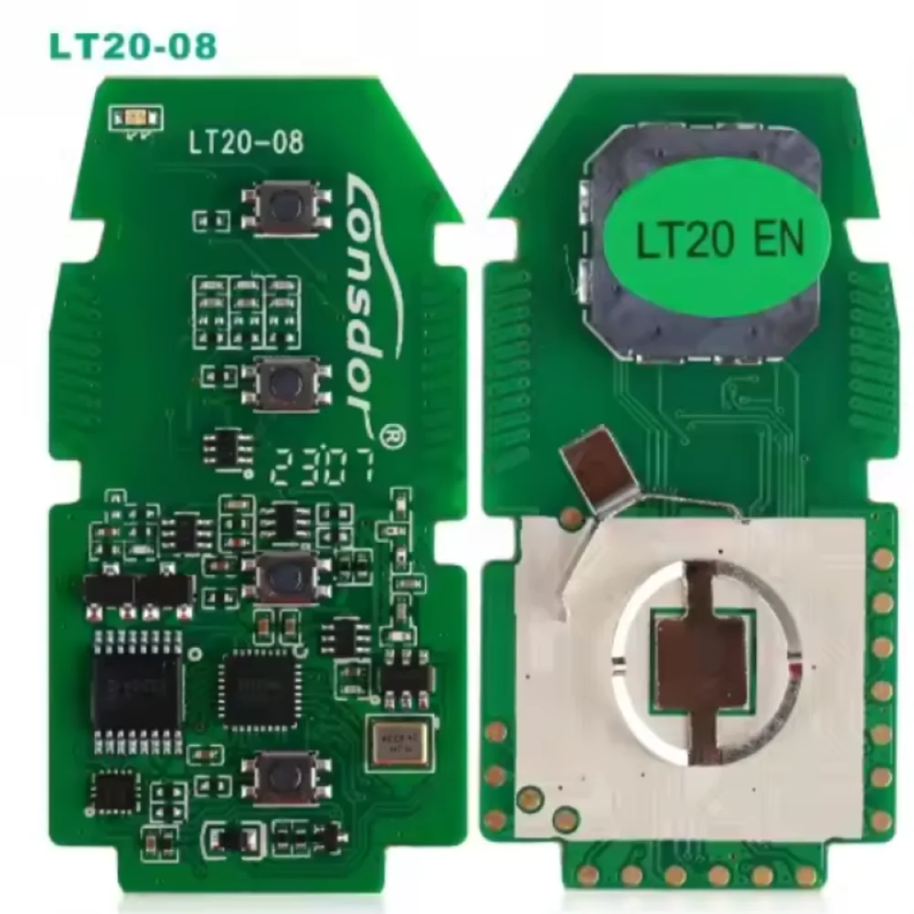 Lonsdor LT20-08 مفتاح ذكي لوحة دارات مطبوعة 4 أزرار 8A/4D تردد قابل للتعديل لتويوتا لكزس تعديل مفتاح السيارة جودة عالية #2