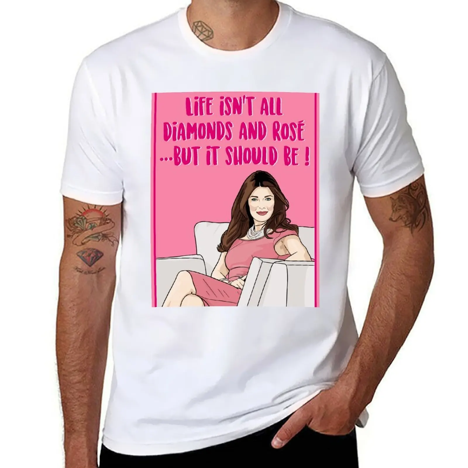 

Life Isn't All Diamonds And Rosé...But It Should Be! - Lisa Vanderpump - The Real Housewives of Beverly Hills T-Shirt