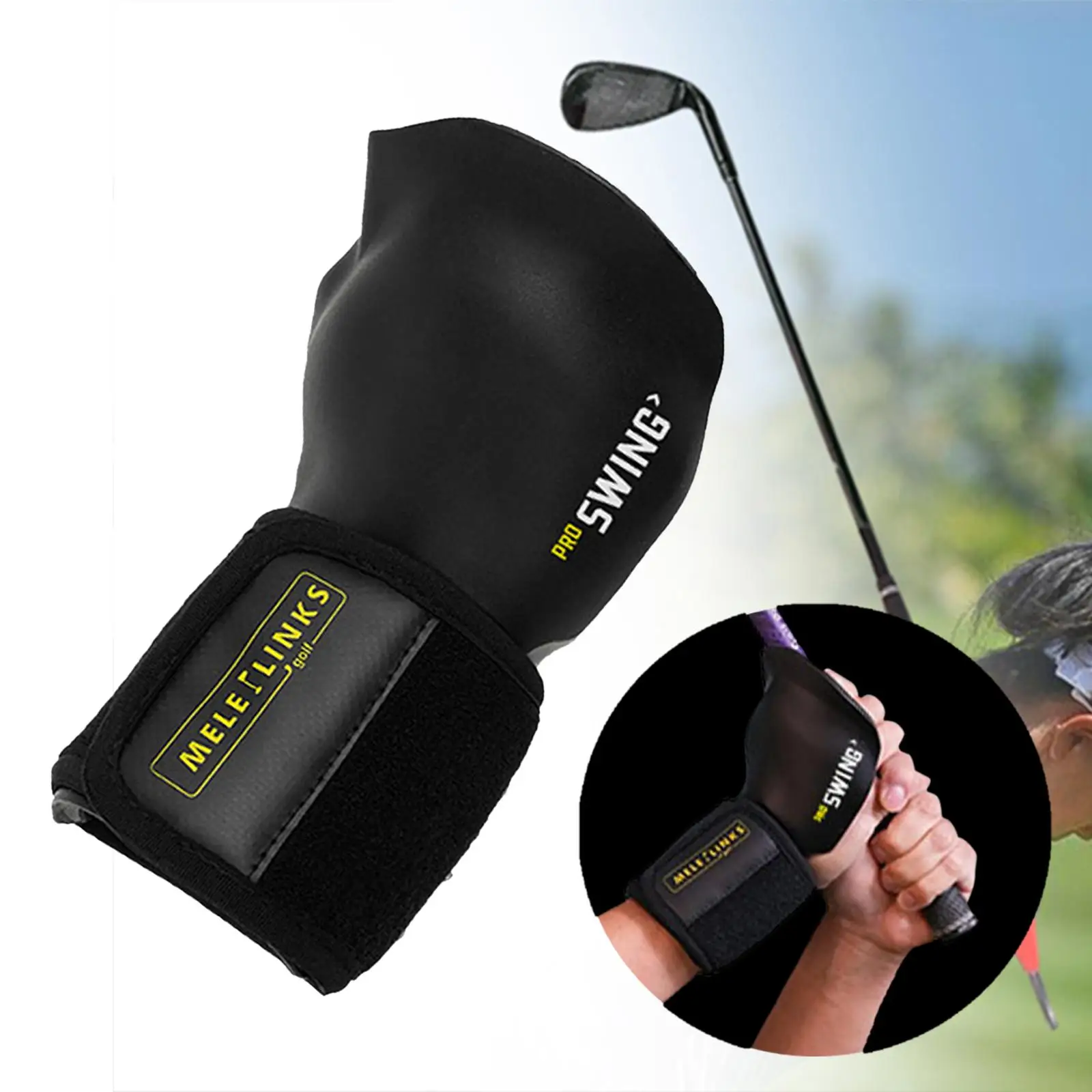 

Golf Swing Trainer Golf Alignment Practice Tool Training Aid Golf Equipment Golf Wrist Brace Band for Outdoor Sports Beginners