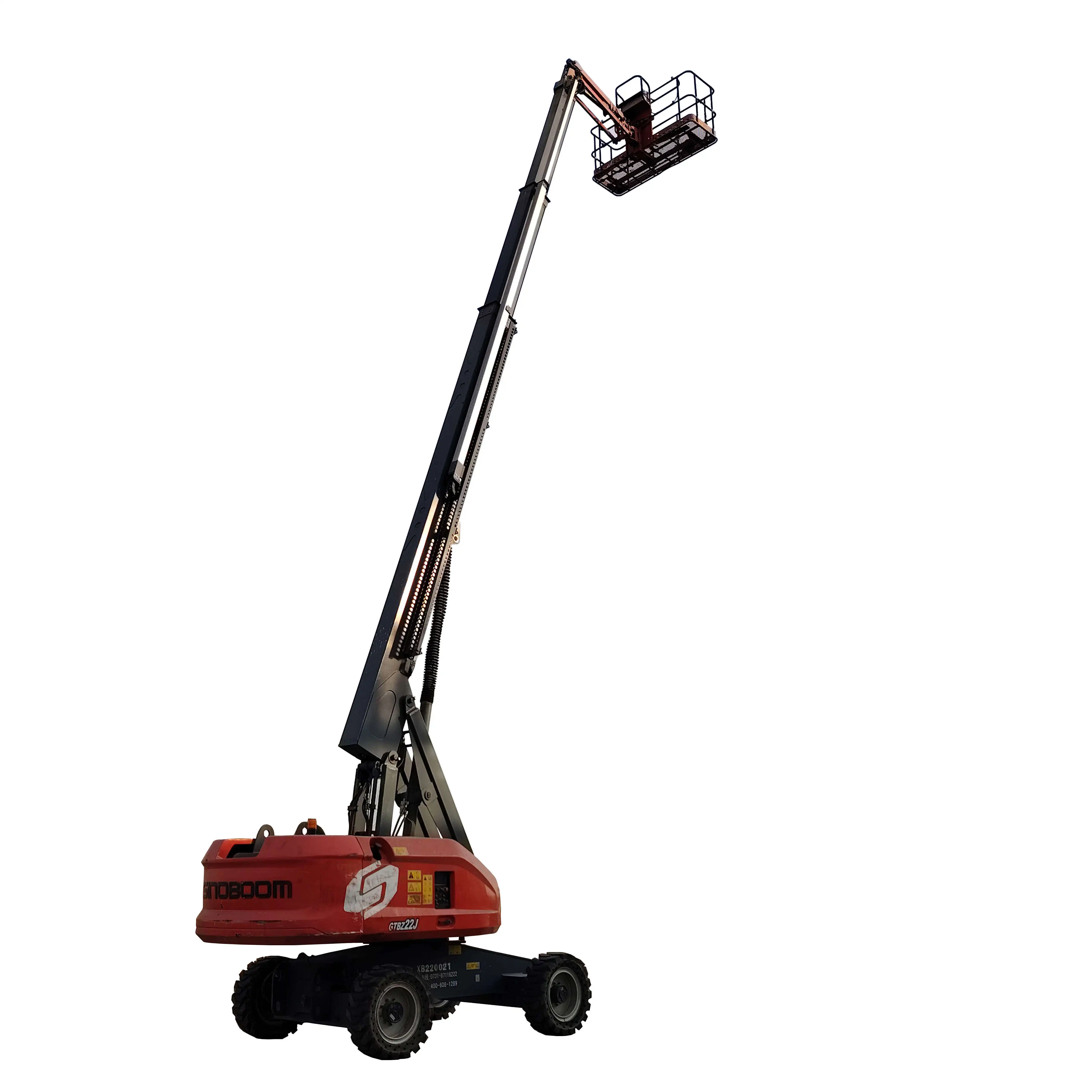High-Performance Electric Articulated Telescc Lift 8-22M Height 230Kg Load Capacity For High-Altitude Work