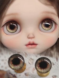 Eyes For Toys BJD Blyth Doll Accessories Glass Eye Piece Cute Eye Piece Eyes For Dolls Crafts For BJD Dolls Pieces