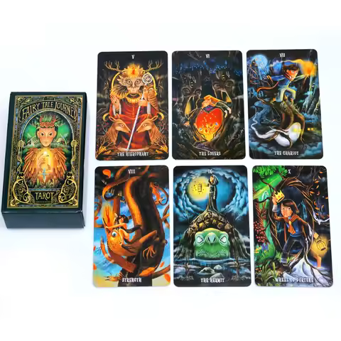 Tarot Cards Fairy Tale Journey Tarot Deck Oracle Deck Tarot Card Deck Cards Entertainment Game For Family Party Board Game