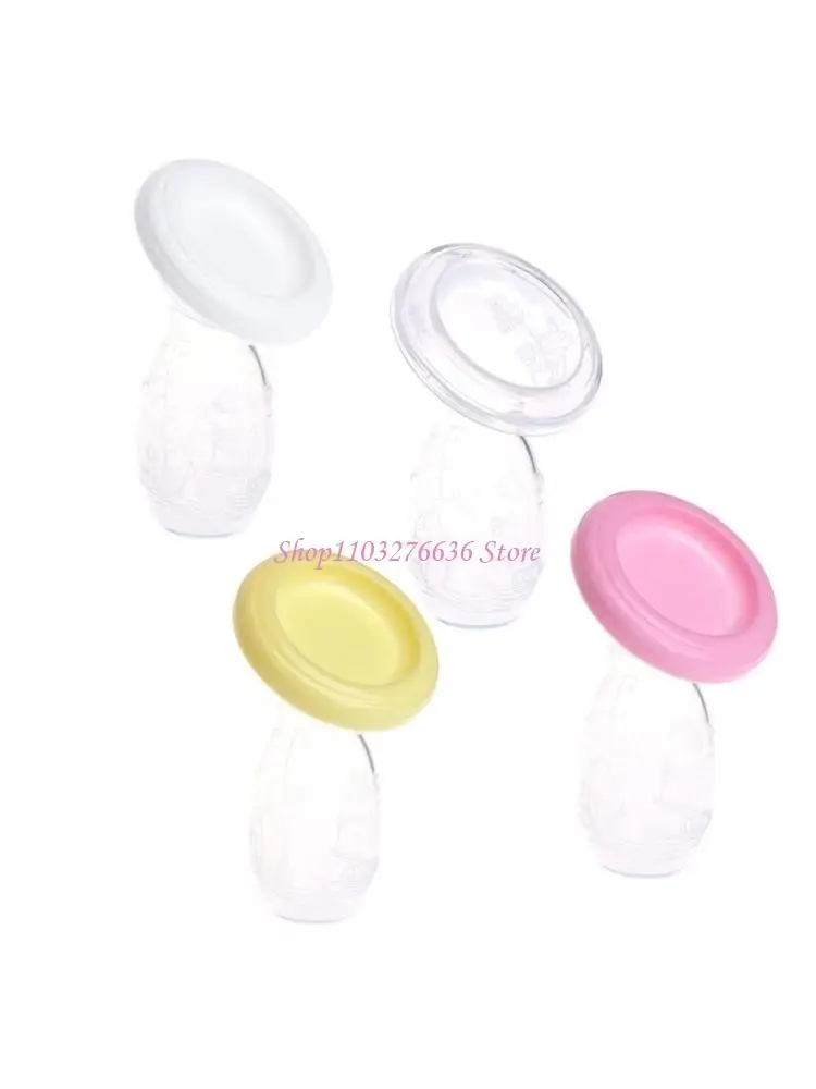 

R6FD Ручной молокоотсос Сборщик грудного молока Силиконовый насос Ручная безопасность и гигиена