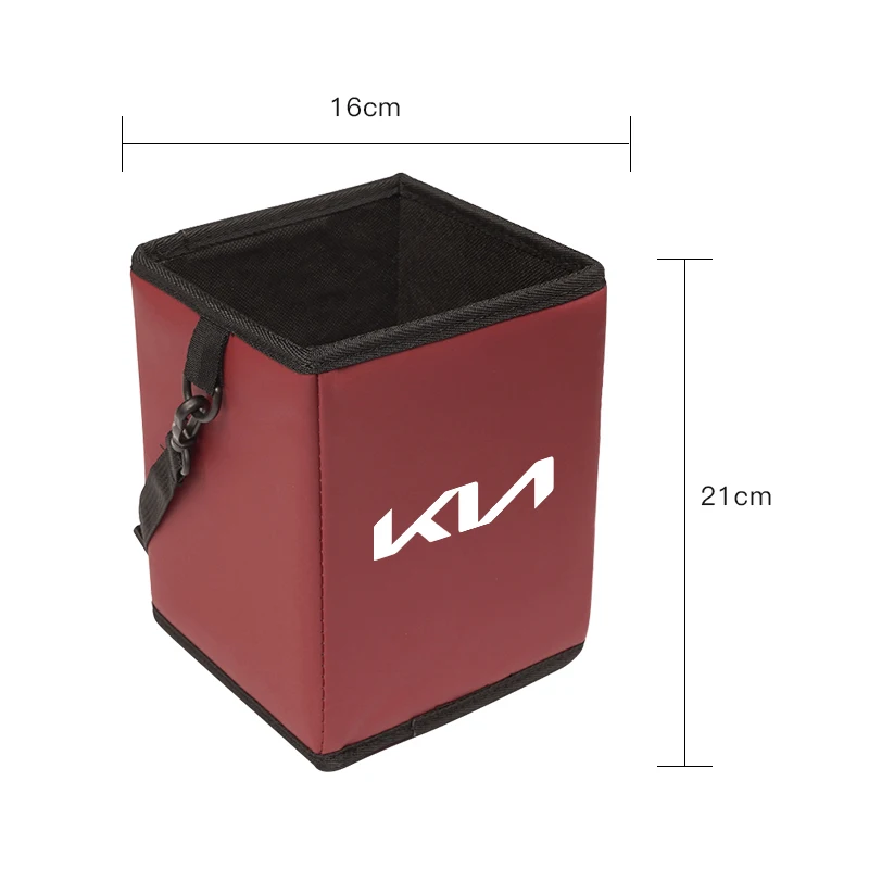 كيا سيارة صندوق تخزين القمامة متعدد الوظائف تنظيم حقيبة لكيا EV6 ستينغر ريو سورينتو بيكانتو Ceed Borrego Syros K4 K5 K8 K9 #6