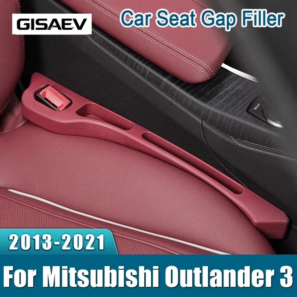 For Mitsubishi Outlander 3 MK3 III 2013 2014 2015 2016 2017 2018 2019 2020 2021 2PCS Car Seat Leak Proof Strips Storage