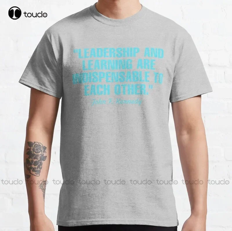 New Quotes On Leadership 16 Classic T-Shirt Mens Golf Shirts Cotton Tee Shirt S-6Xl
