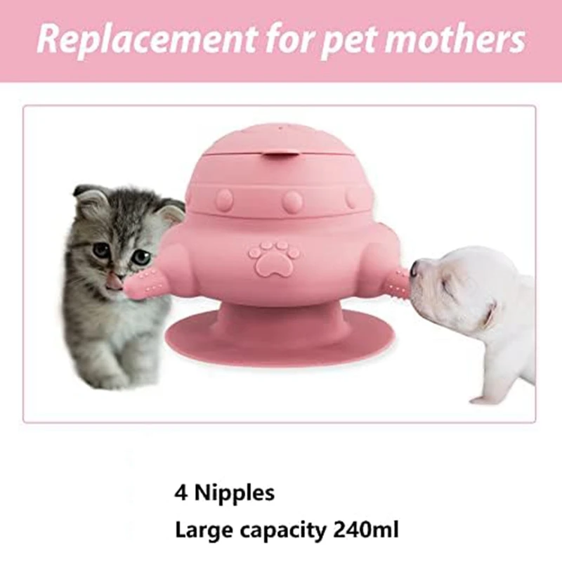 1 Pieces Puppy Bottles For Nursing Puppy Milk Feeders For Multiple Puppies Nipple Milk Feeders