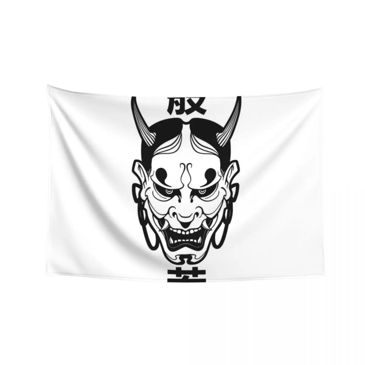 

Hannya Mask Tapestry Bedroom Decor Decoration Wall On The Wall Decorative Wall Mural Tapestry