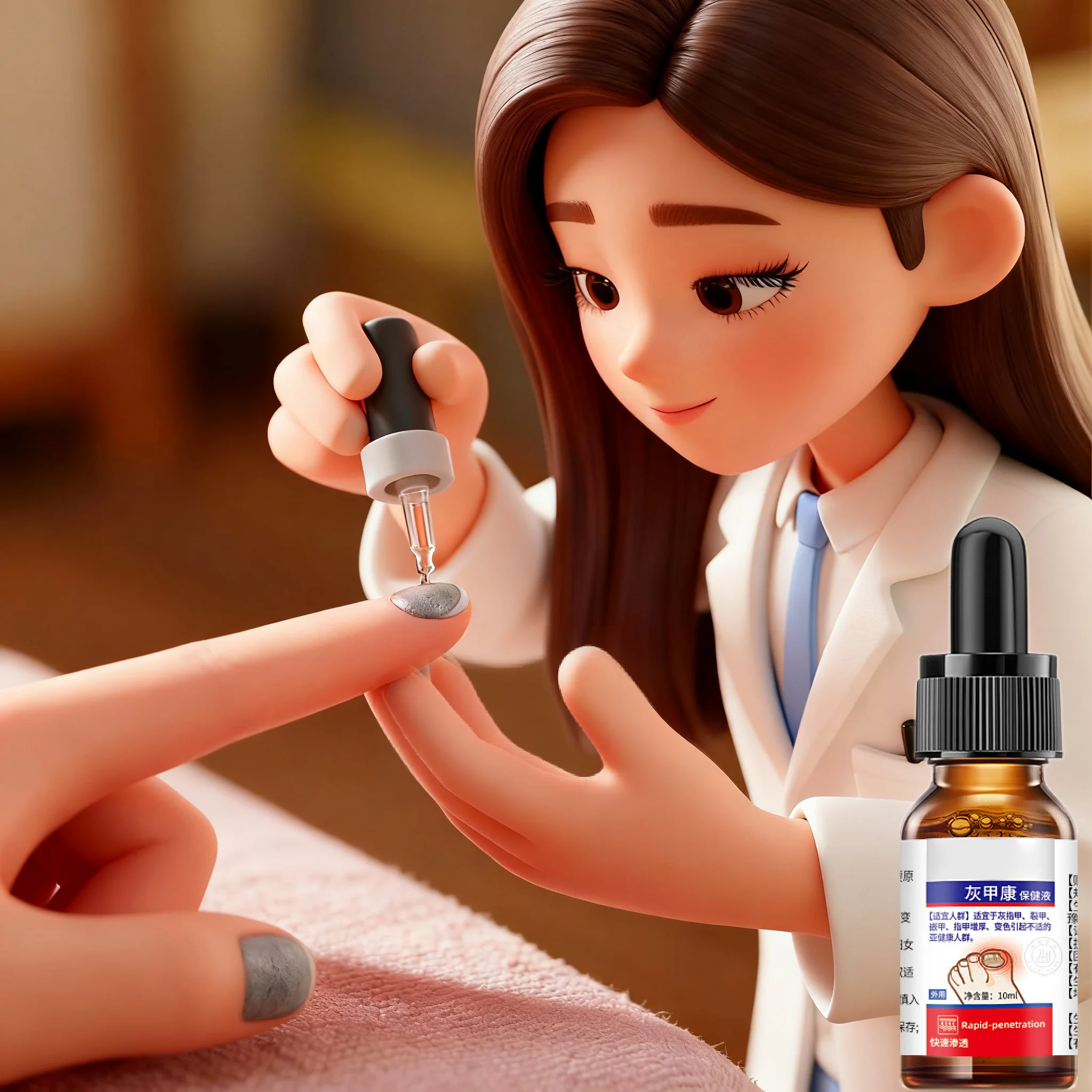 2025 Venta caliente herramientas de cepillo de limpieza de uñas cepillos limpiadores de polvo de plástico herramienta de manicura de decoración de uñas