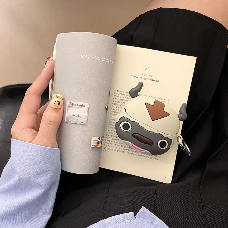 Cartoon Cow Earphone Case For Samsung Buds 3 Pro Bluetooth Wireless Personalized Silicone Protective Case Galaxy Buds3 Soft Case