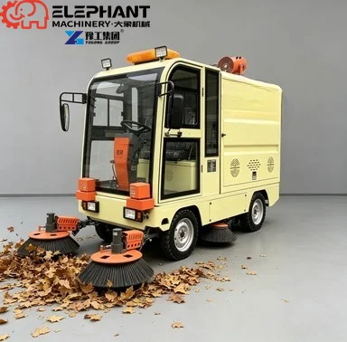 Road Cleaning Machine Sweeper Road Sweeper Robot Vacuum Cleaner Electric Road Sweeper