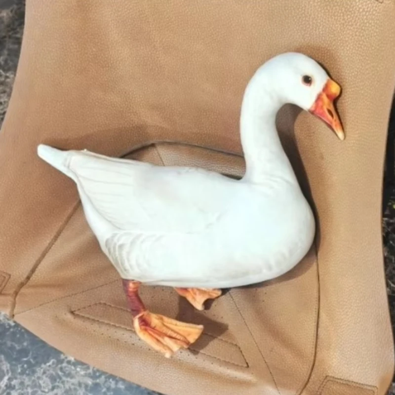 Custom Funny Wacky White Goose 3D Shape Pillow Personalized Pet Pillow From Photo Pet Loss Memorial Gift Stuffed Toys Dolls