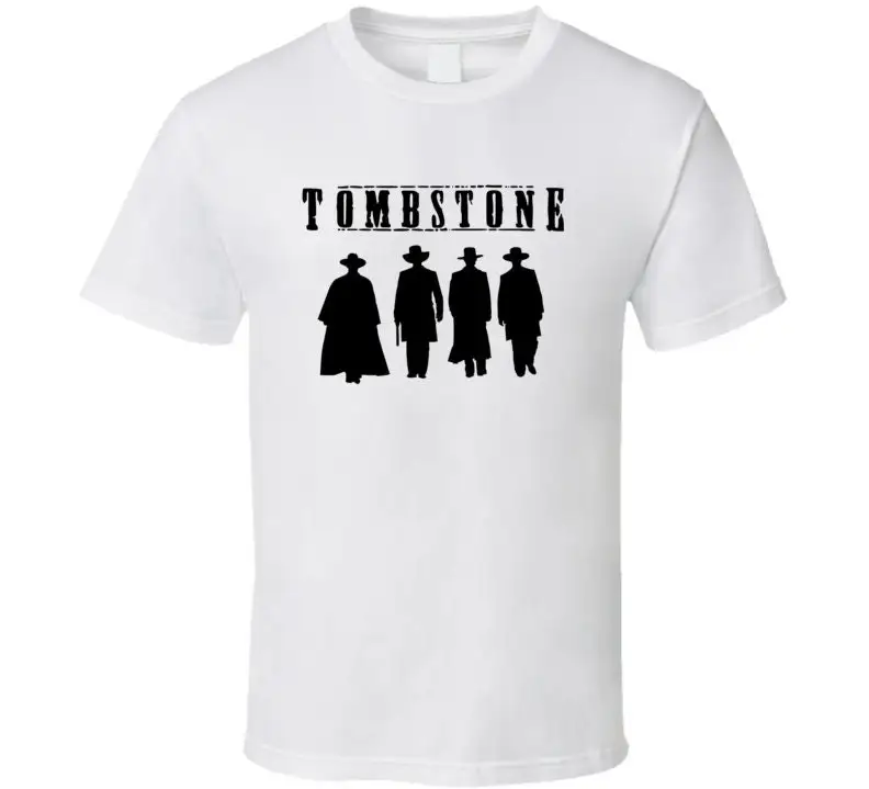 

Футболка Tombstone Doc Holliday Wyatt Earp Shilouette Ok Corral