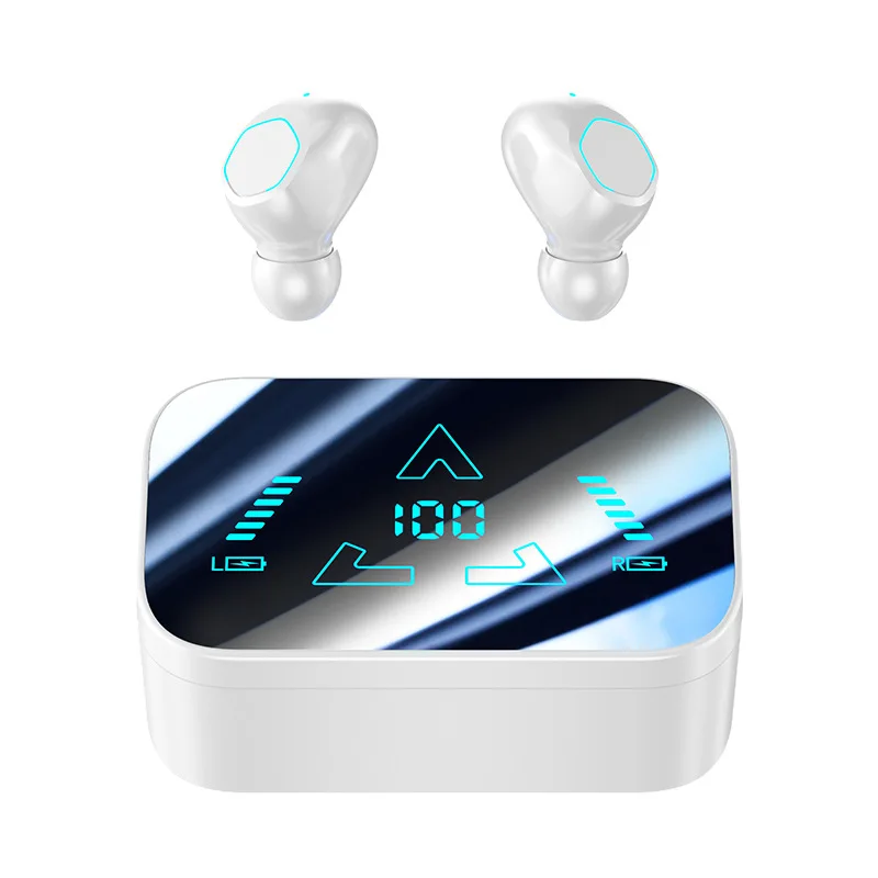 

Bluetooth headset, long battery life and large battery, in-ear digital display screen, rechargeable headset 5.3