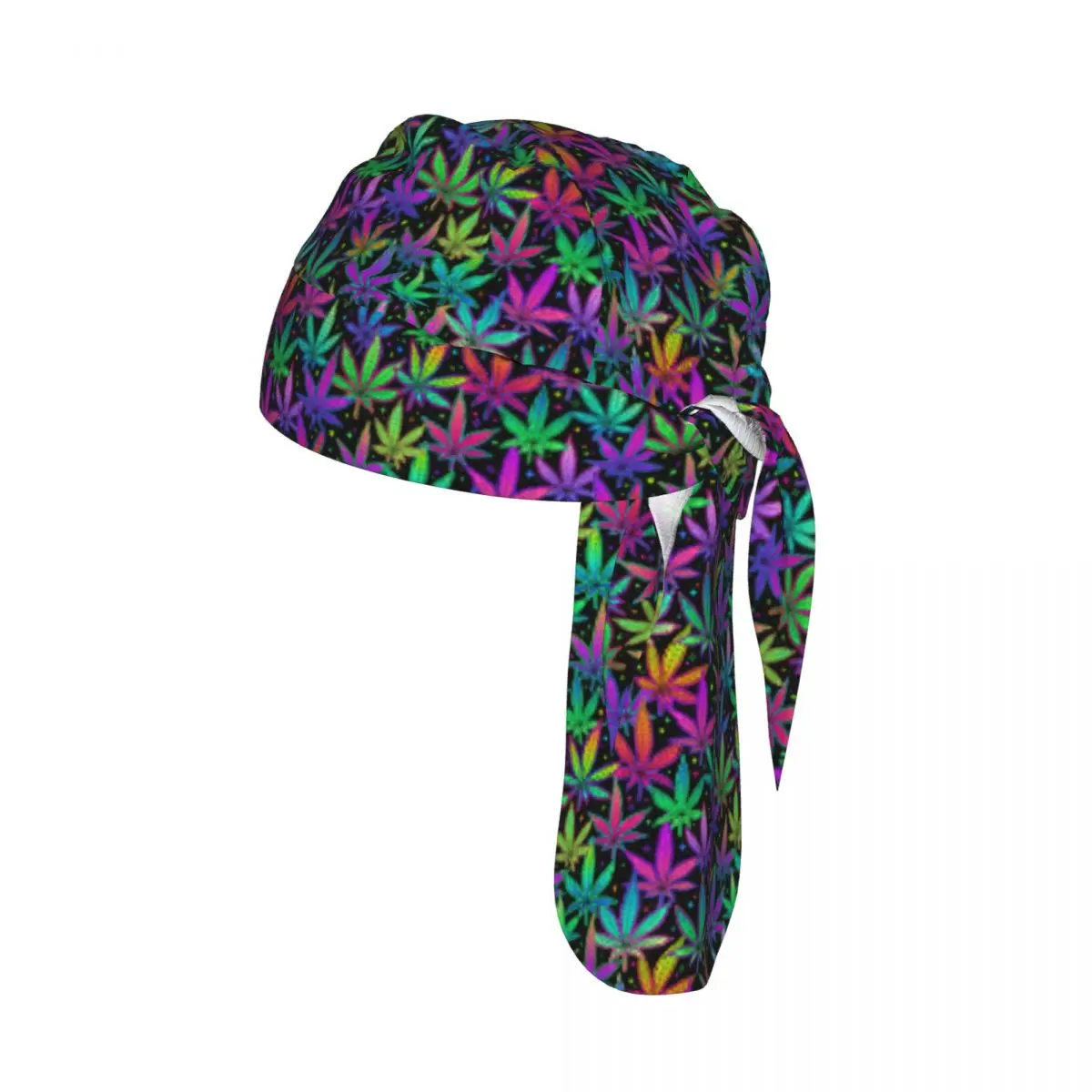 

Quick-drying Cycling Cap Breathable Wicking Bandana Rasta Rainbow Plant Leaves Outdoor Running Hiking Bicycle Headwear