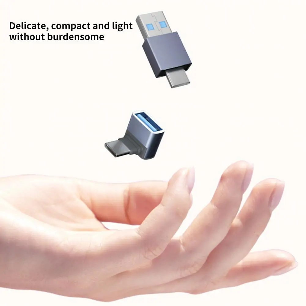 محول خفيف الوزن من النوع C إلى USB A توافق واسع OTG قابل للتبديل السريع من النوع C إلى ملحقات الكمبيوتر