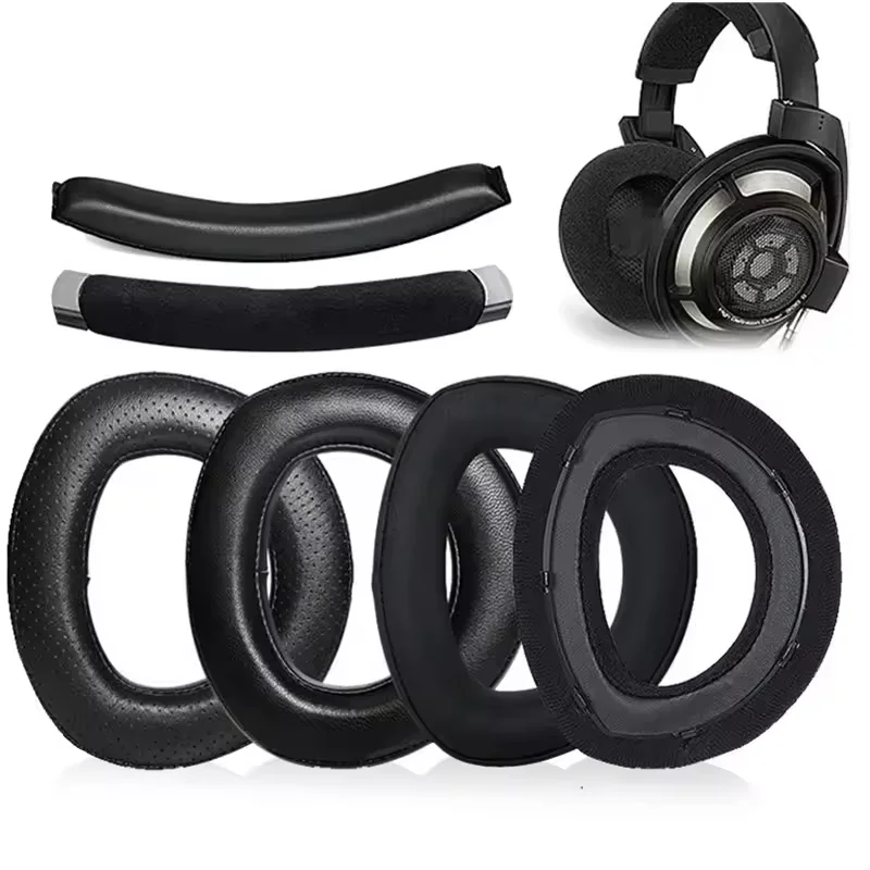 Сменные амбушюры из овечьей кожи для наушников Sennheiser HD800/HD800S HD 800. Амбушюры для наушников с шумоизоляцией из пены с эффектом памяти Сменные амбушюры из овечьей кожи для наушников Sennheiser HD800/HD800S HD 800. Амбушюры для наушников с шумоизоляцией из пены с эффектом памяти