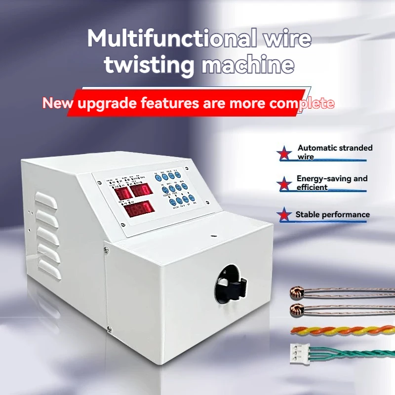 

Electric Stranding Machine Twisting Machine High-speed Copper Wire Single Shaft Twisting Fried Dough Twists Crimping Machine