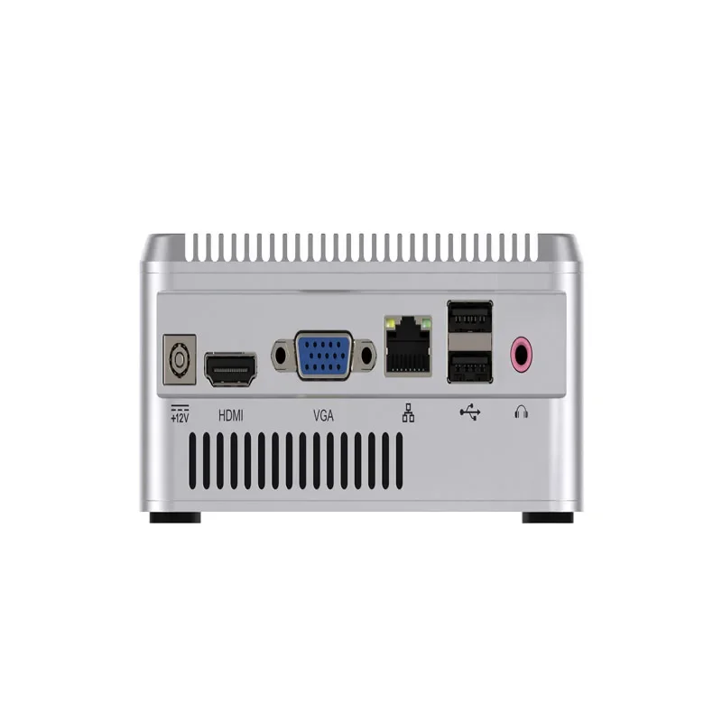 

Mini host i3i5i7 assembly fanless industrial control computer with multiple network and serial ports industrial host