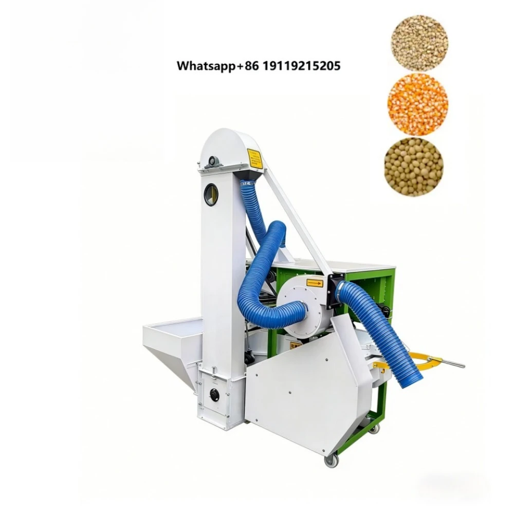 Farm Machine Combine Seed Cleaning Machine Maize Wheat Gravity Separator Air Screen Seed Grain Cleaner Seed Separator
