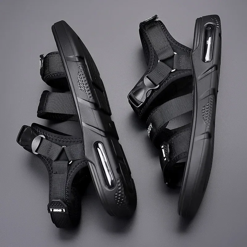 High Quality Sandals Men Fashion Outdoor Beach Comfort Casual Shoes Summer Male Large Size Sandalias Platform Rome Sandals