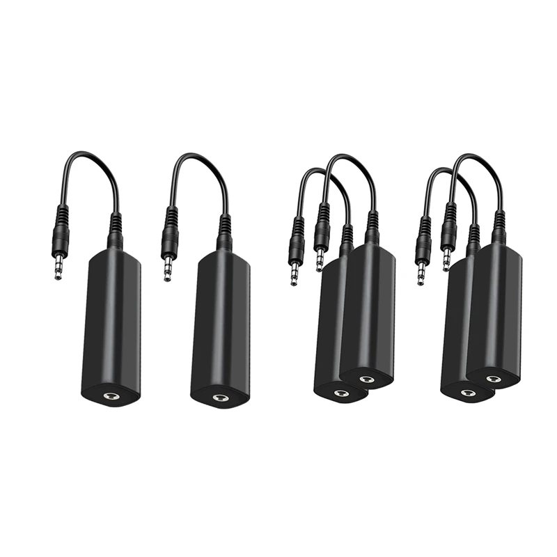 

Изолятор контура заземления, шумовой фильтр для автомобильной аудио/домашней стереосистемы, шумоизолятор контура заземления с аудиокабелями 3,5 мм