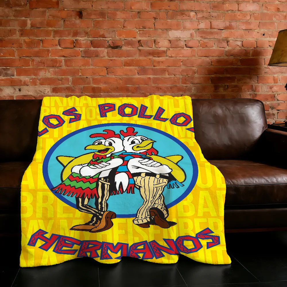 Pollos Blanket Hermanos Bad Super Warm Comfortable Plush Throw TV Blanket B-Breaking Child Los Home Sofa Bedroom Gift