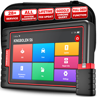 2025 New KINGBOLEN S6 Car diagnostic tool +CAN FD ,Lifetime free update all system diagnosis ,28 sevice OBD 2 Scanner