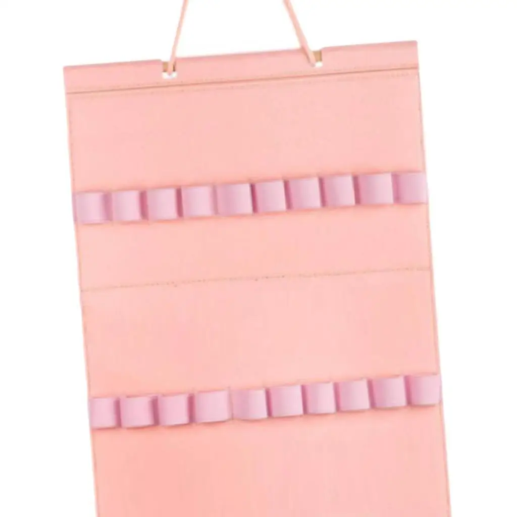 

Large Capacity Hair Accessory Storage Display Headband Holder with 40 Loops for over Door Organization