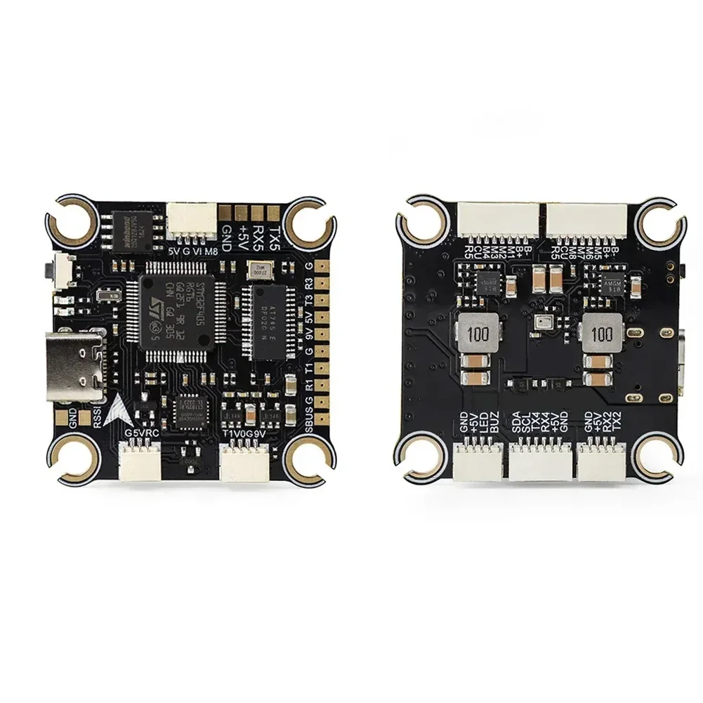 HGLRC SPECTER F460 MPU6000 60A STACK F405 V2 Pengontrol Penerbangan BLHELI_S 60A 4in1 ESC 30X30mm 2-6S untuk Drone FPV Freestyle