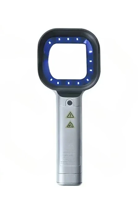 Handheld Veterinarys Woods Lamp Dogs Cats Pet 365nm Led Woods Lamp for Farm Animals/Medical Magnifying Glass Specialized Testing