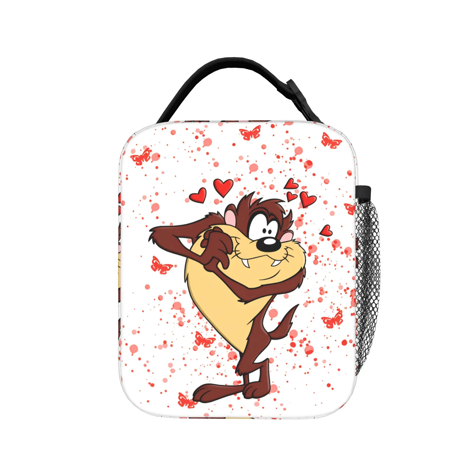 T-Tasmanians D-Devils Lunch Bag  Casual Lunch Box Office Convenient Tote Food Bags For Men Oxford Graphic Cooler Bag