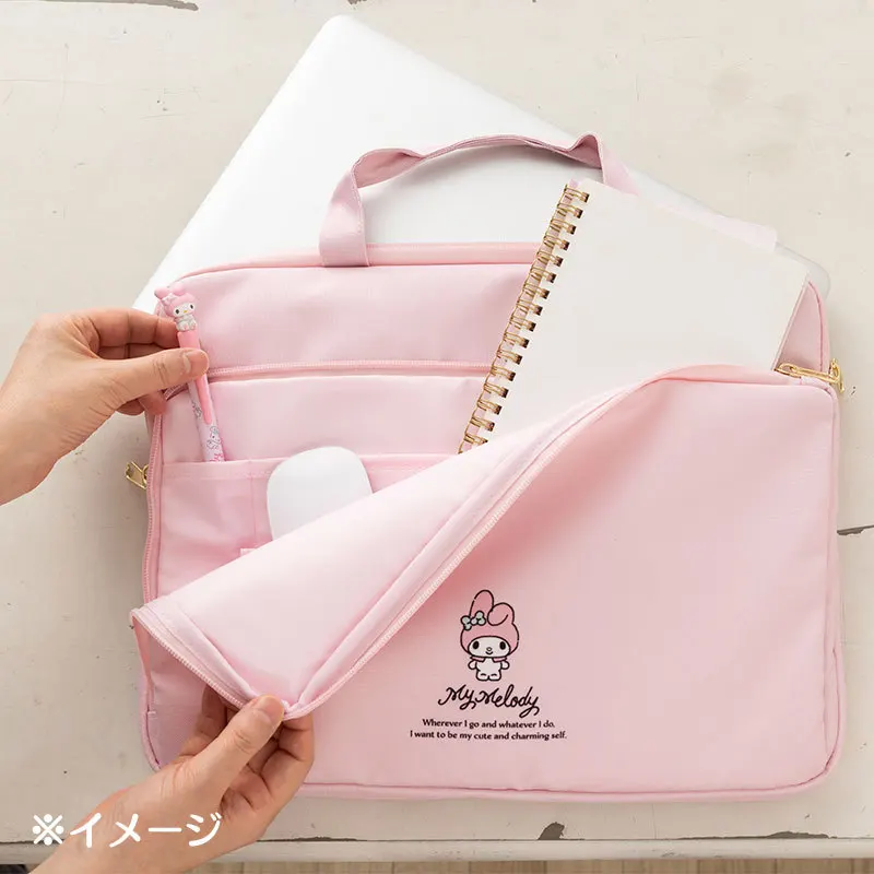 Sanrio Cinnamoroll Kuromi Mymelody kawaii Anime Cartoon Laptop Bag for 14 15 16 inch Laptop Case Handbag  Notebook Sleeve Gifts