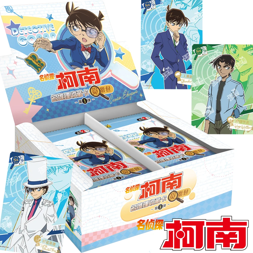 

KAYOU Wholesale Detective Conan Collection Cards Reasoning Hobby Anime Popular Character Basic Portrait Cards Boys Girls Gifts