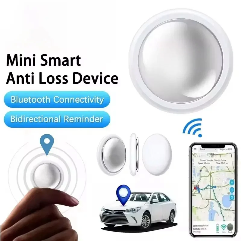 New GPS Airtage Bluetooth GPS Tag Base on Apple Find My app Anti-lose Tracker Sound Locate Message Reminder Alarm Key Finders