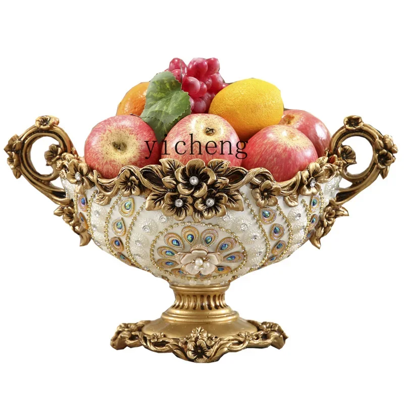 

fruit plate large living room home creative luxury dried fruit plate ornament