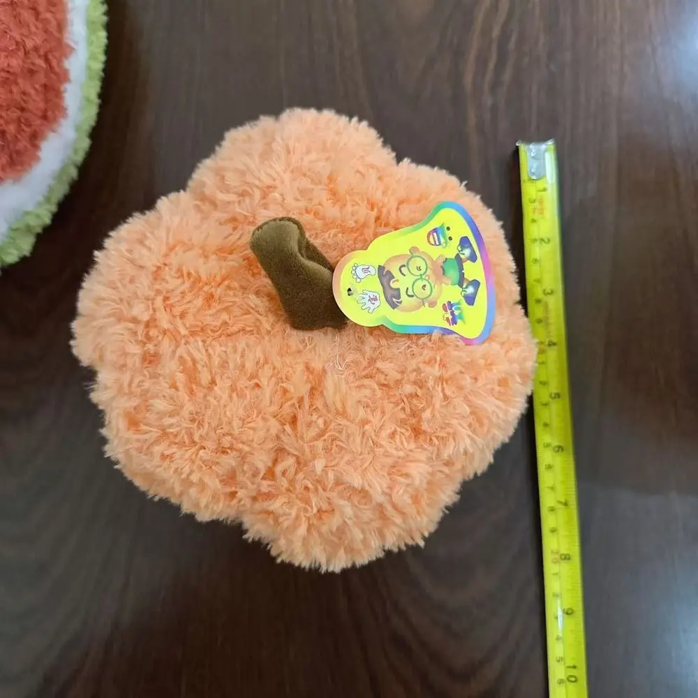 Fruta de Dibujos Animados Kawaii, Linda y Suave, Fruta Multicolor, Sandía, Calabaza, Limón, Piña, Mango, Vegetales, Decoración del Hogar