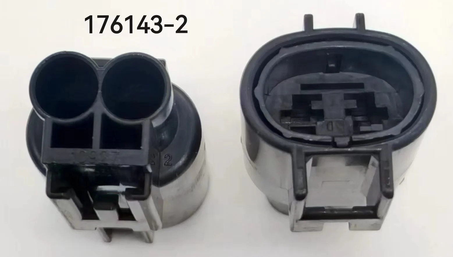 

original connector 176143-2 TE 187 CAP HSG ASSY 2P BLACK