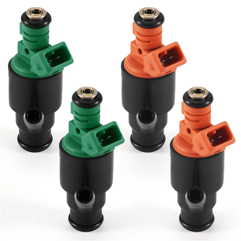 A45F-4Pcs/Lot Fuel Injector Nozzle 0280150504 0280150502 For 95-02 Kia Sportage 2.0L