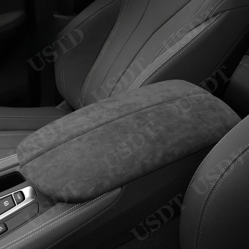 

Fit For BMW X5 F15 X6 F16 2008-2022 TOP Suede Interior Sticker Armrest Box Cover Suede Steering Wheel Panel Cover Mat