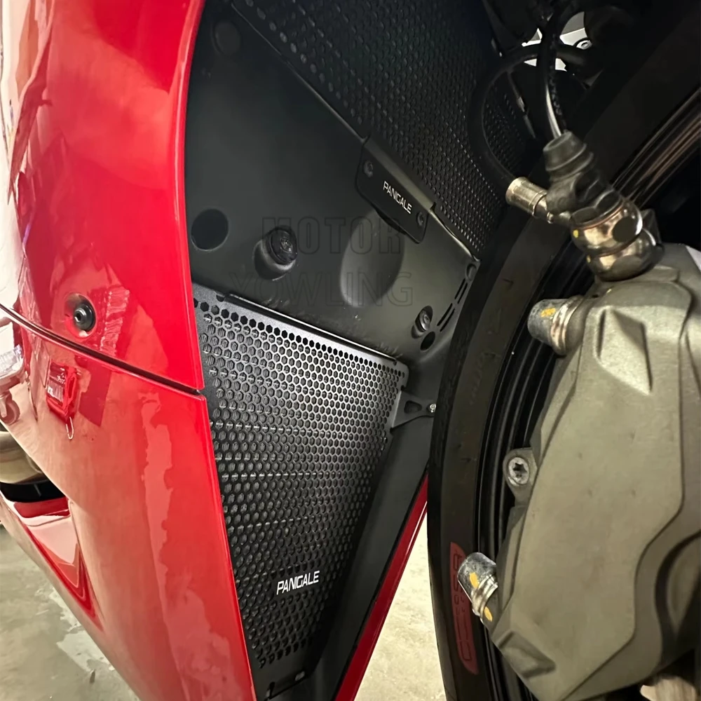 For DUCATI Panigale V2 899 959 1199 1199S 1299 R/S Motorcycle Accessories Radiator Grill Guard Protective Cover Oil Cooler Guard