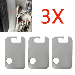 3X Car Front Lower Door Hinge Washer Shim Pad For Audi A3 S3 Rs3 Mk2 A4 S4 Rs4 B6 B7 A6 S6 Rs6 C5 C6 Q7 Tt For Skoda For Seat