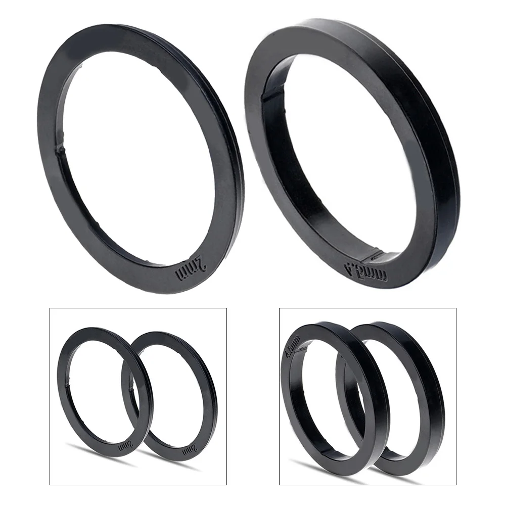 Bicycle Central Shaft Washer 2mm/4.5mm Plastic Wear-resistant Gasket For DUB XX1/GX Dental Disc PF30 Pf92 BSA Parts